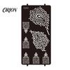 Wedding Henna Stencil Reusable Indian Tattoo Stencils, Mehndi Hand Painting Templates, Bohemian Style DIY Flower Pattern for Body Art, Festival Makeup