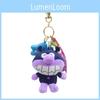 And Soft Cute Anpanman Bacteria Plush Keychain With Star Charm For Kids