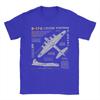 B17 Flying Fortress TShirt Men Fighter Plane WW2 War Pilot Aircraft Airplane 100 Cotton Tee Shirt O Neck T Shirt Gift Clothes