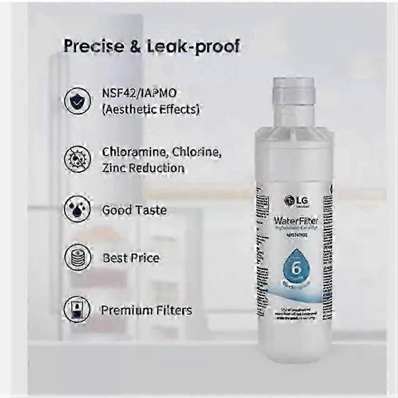 3-PACK LG-LT1000P ADQ747935 Refrigerator Water Filter Replacement for UK