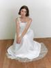 Ganiesong Bridal Knotted Dress_White