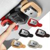 Módní Klip na sluneční clonu do auta Kožený klip na brýle Pro BMW Mini Cooper F54 F55 F56 R56 R60 SONE Roadster Clubman Coupe
