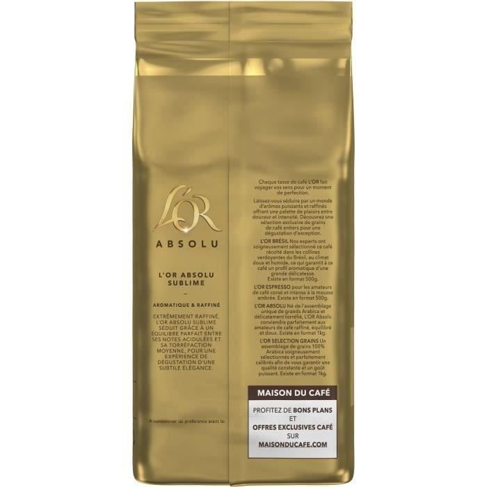 L'Or Absolu Kaffeebohnen 1 kg