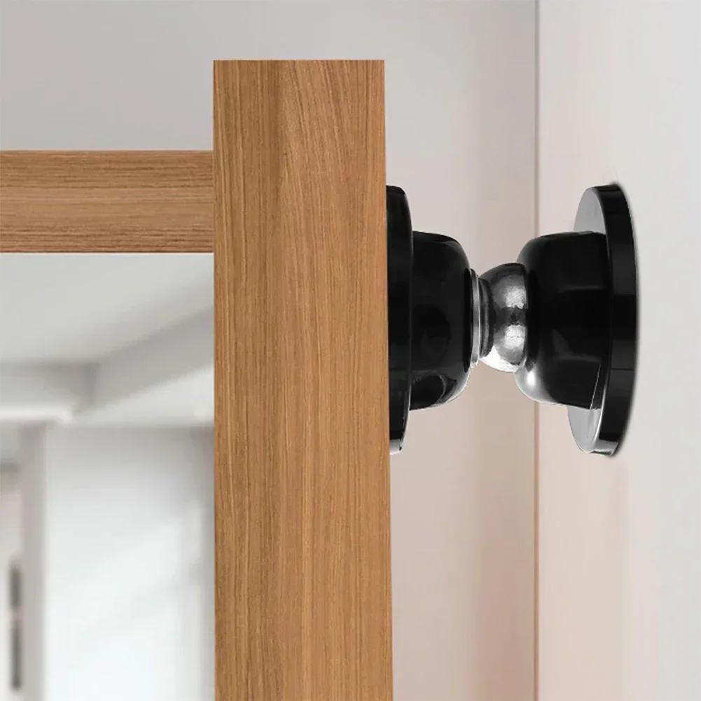 Silicone Door Stop Magnetic Door Stop Holder Anti Collision Windproof Doorstop Free-punch Wall Protector Hardware Accessories