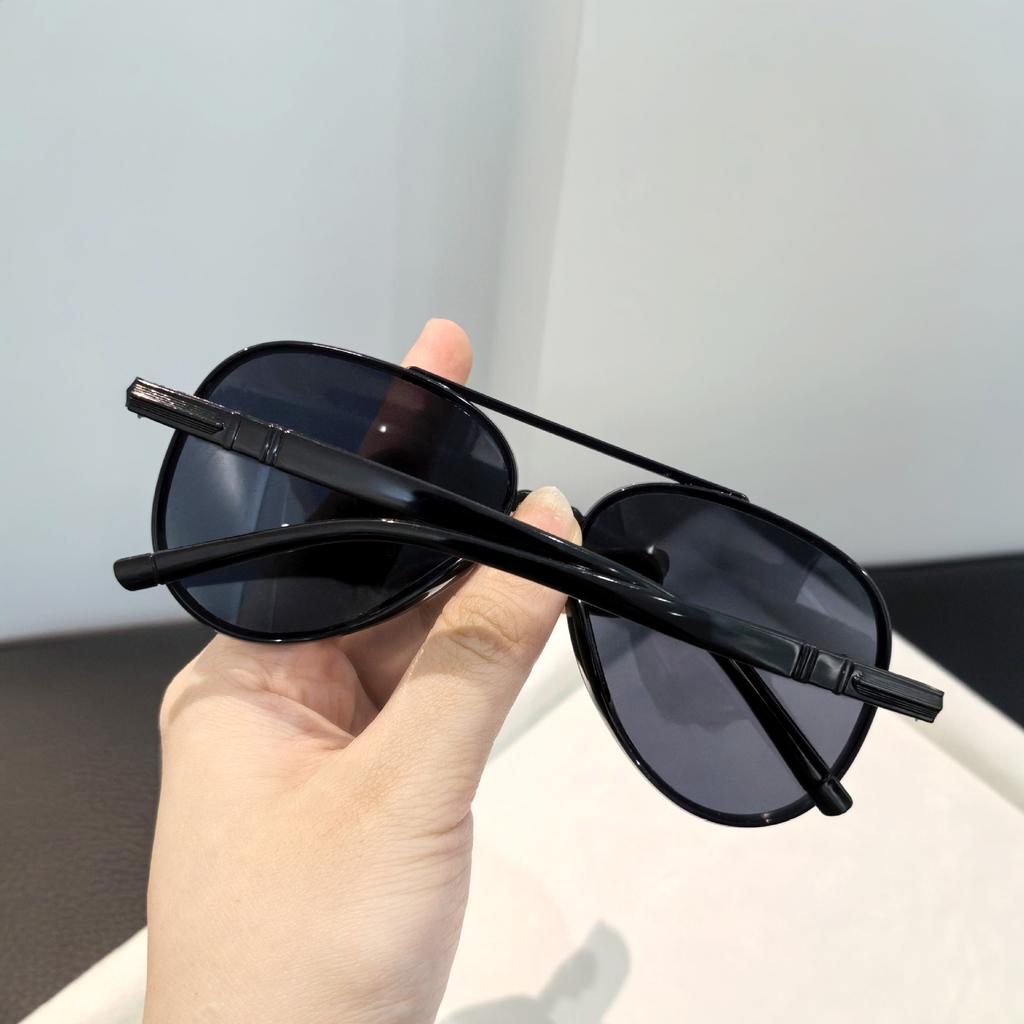 New Fashionable Men'S Fishing And Driving Sunglasses Uv Resistant Sun Glasses Classic Pilot Toad Glasses Uv400 Eyewear