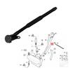 New Windshield Wiper Washer Filler Pipe Neck Hose Tube 61667009125 For BMW 7 Series E65 E66 E67 745I 750Li 760Li