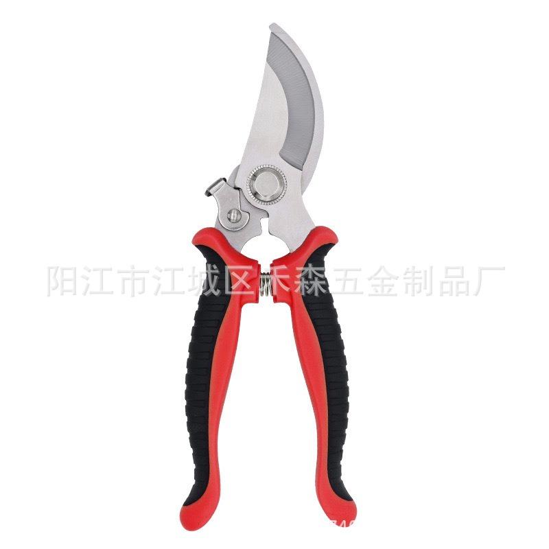 

Pruner Garden Scissors Professional Sharp Bypass Pruning Shears Tree Trimmers Secateurs Hand Clippers For Garden Beak Scissors червоний