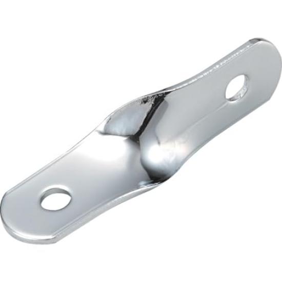 

TRUSCO Joint Type 75mm 2 x 10 Bracket, 19, S, Chrome, Long, Holes, TK19-S2C (Case Sold)