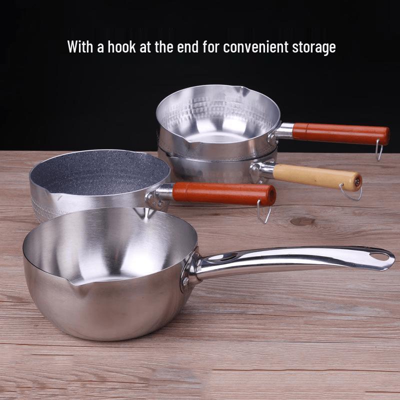 LIEI Thickened Aluminum Ramen & Frying Pot Set
