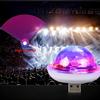 1pcs USB Dj Lamp Led Bar Night Light LED RGB Discos Stage Ing Projector Welcome Micro Crystal Ball Sound Party Atmosphere Lamp