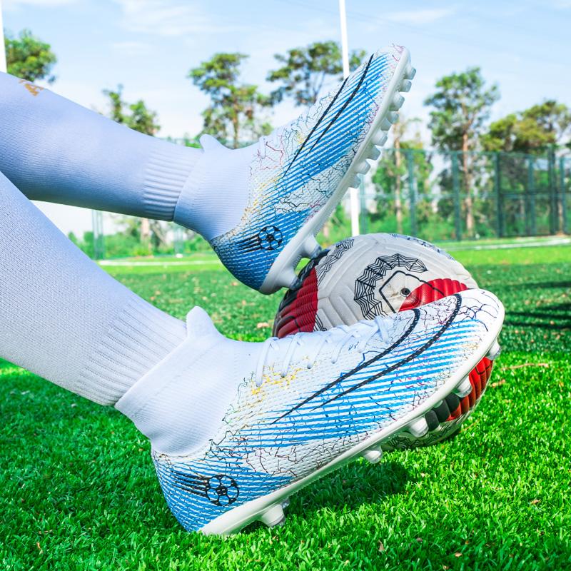 Scarpe da Calcio Uomo Società Sportive Sneaker Scarpe Campo Casual TF/FG Originali Scarpe da Calcio Resistenti Ragazzo Stivali da Calcio per Comodo