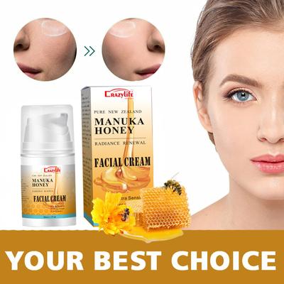 Face & Eye And Body Balm Moisturizer Hydrating Honey, Beeswax For Extremely Dry Skin For Itchy Skin, Rosacea & Eczema Prone Skin Dark Circles