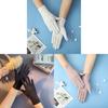 Summer Breathable Sun Protection Cotton Gloves For Cycling And Driving Women