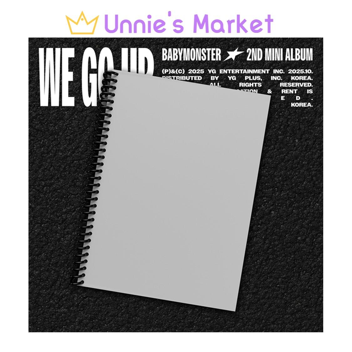 

[Предзаказ] BABYMONSTER [WE GO UP] GO Ver. / 2-й МИНИ-АЛЬБОМ + Бесплатный подарок 1EA