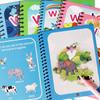 Reusable Magic Water Painting Book for Kids - Washable Art & Coloring Puzzle
