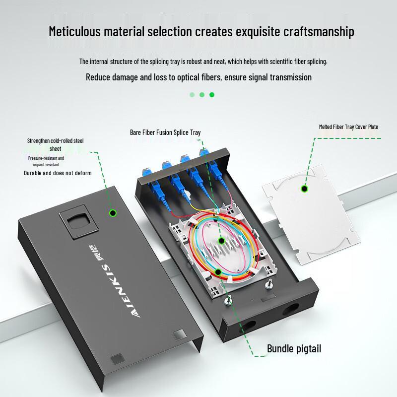 AIENKIS Fiber Optic Terminal Box