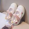 Girls' sports shoes, new summer model, single mesh breathable children's casual sandals for older kids and toddlers Children's single