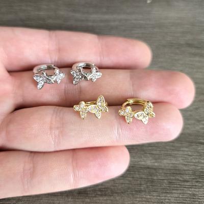 Personalized and Fashionable Butterfly Design with Versatile Temperament Earrings