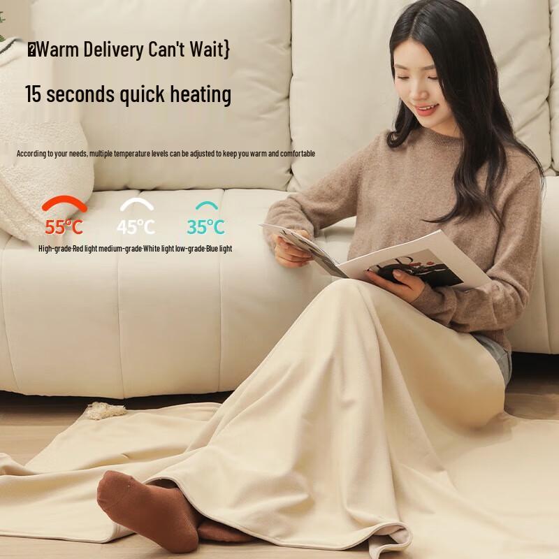 WEZHO Electric Heating Shawl Blanket