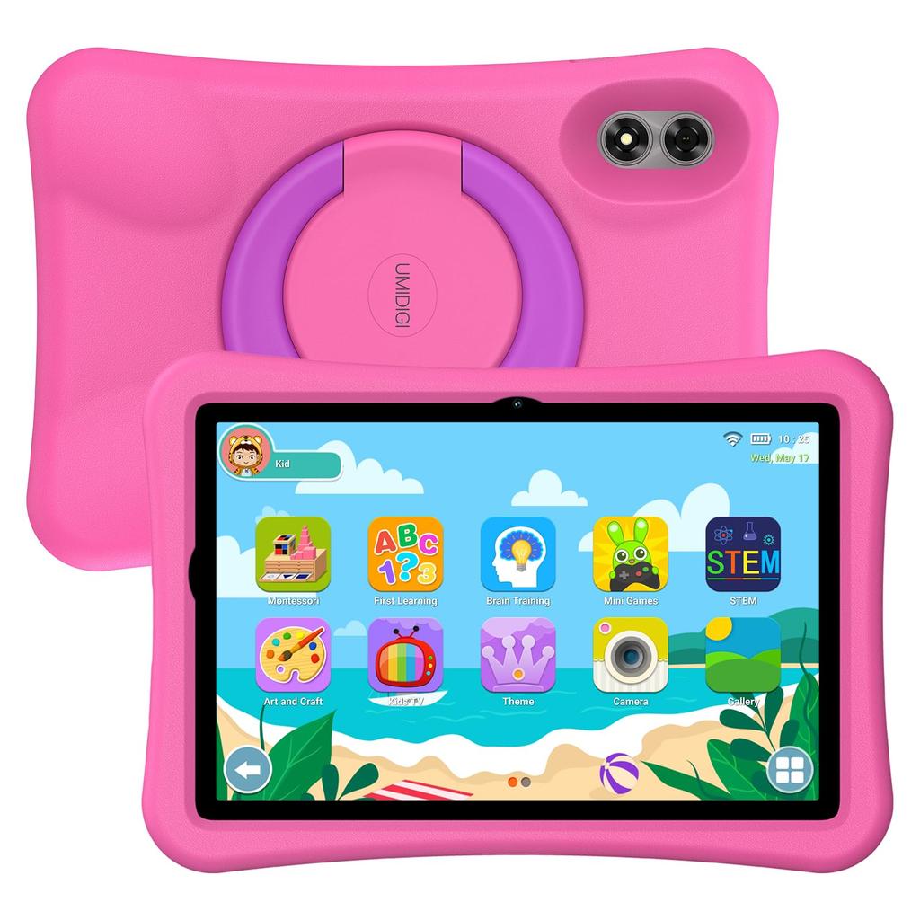 UMIDIGI G1 Tab Kids Android Tablet for 8GB 1TB WiFi 6000mAh 8MP 1280x800 GMS EVA Japanese Instruction Kids Gift for Play and Learning 10.1-inch Kids,