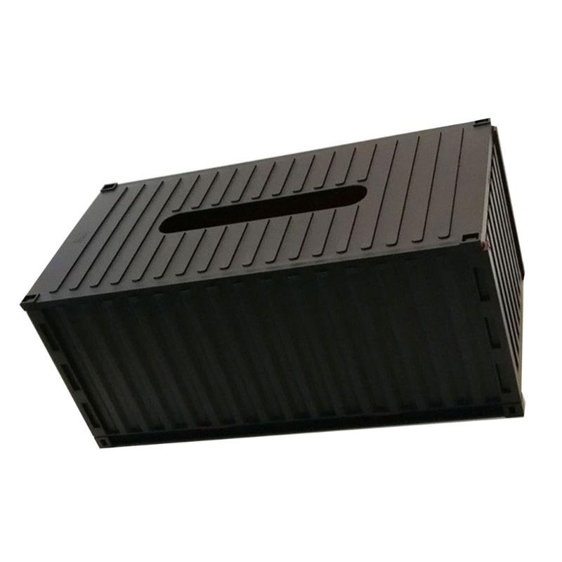 Innovative Mini Container Tissue Box Plastic Paper Towel Holder Elegant Napkin Dispenser for Kitchen and Living Room