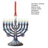Acrylic Car Ornament Festive Menorah Ornament for Jewish Holiday Displays Indoor Outdoor Party Supplies for Home Celebration