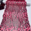 Leopard Print Stretch Lace, 23cm Wide Elastic Spandex Lace Fabric for Lingerie, Bra, Underwear, Dress, Garment, Sewing & Crafting