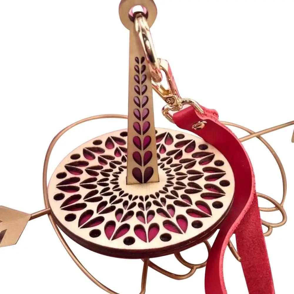 Portable Wooden Wrist Yarn Holder Yarn Ball Holder Wood Yarn Storage Knitting Tool Knitting Crocheting Supplies Yarn Organizer