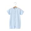 Newborn Baby One-Piece Romper Summer Thin Cotton Jumpsuit Unisex Soft Short-Sleeve Breathable Clothing