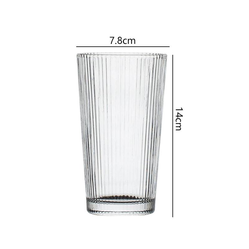 

Набор из 2 предметов, 13,1 унций, 380 мл, креативные стаканы для сока, прозрачная посуда для питья, кружка для питьевой воды, простой набор бокалов для вина, коктейльные стаканы Mugito 2pcs