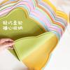 Silicone baby anti-spill placemat Cat type placemat Children's placemat Non-slip moisture-proof and easy to clean Children's placemat