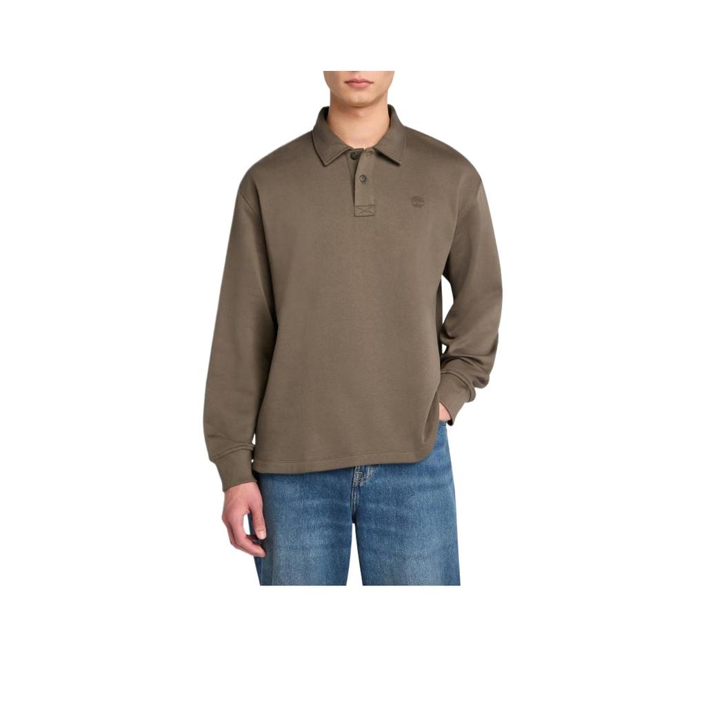 Timberland Comfortable Simple Beautiful Solid Color Long Sleeve Polo Shirt Men tops TB0A6NBRBK01
