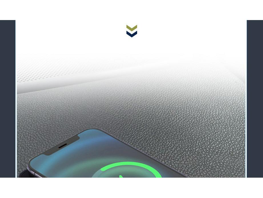 15W Low-Temp Fast Wireless Car Charger for Apple, Huawei, Samsung