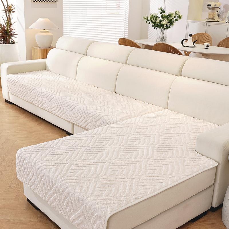 1 Stück Weiches Samtiges Plüsch Sofatuch Für Familienzimmer Verdickt Hunde Katzen Ecke Formschlüssige Sofahülle Schmutzabweisend Haustiere Kinder Sofasitzkissen G 90x90cm 1pc