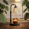 Factory Warmer Lamp Simple Modern Design Adjustable Height Glass Timer Scented Wax Made Metal Flexible Bedrooms