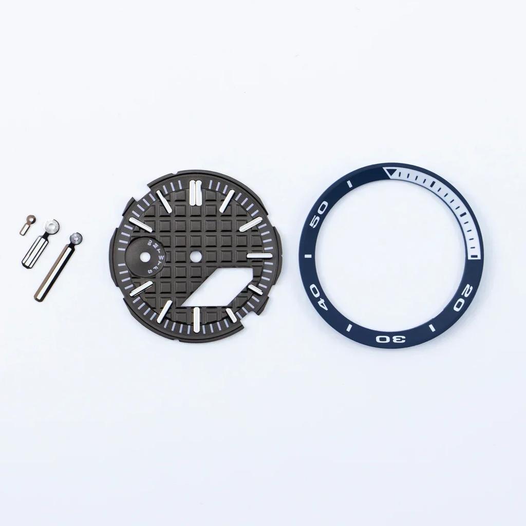 Modified Dial for Farmhouse Oak Offshore Style Dial GA2100 Needle Nail Scale Inner Shadow Circle Dial Trendy Dial Accessories