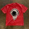 2026 Summer Hot Sale Short Sleeve Tshirt Loose Fit Unisex Retro Style Printed Casual Top For Unisex And Unisex Clothing