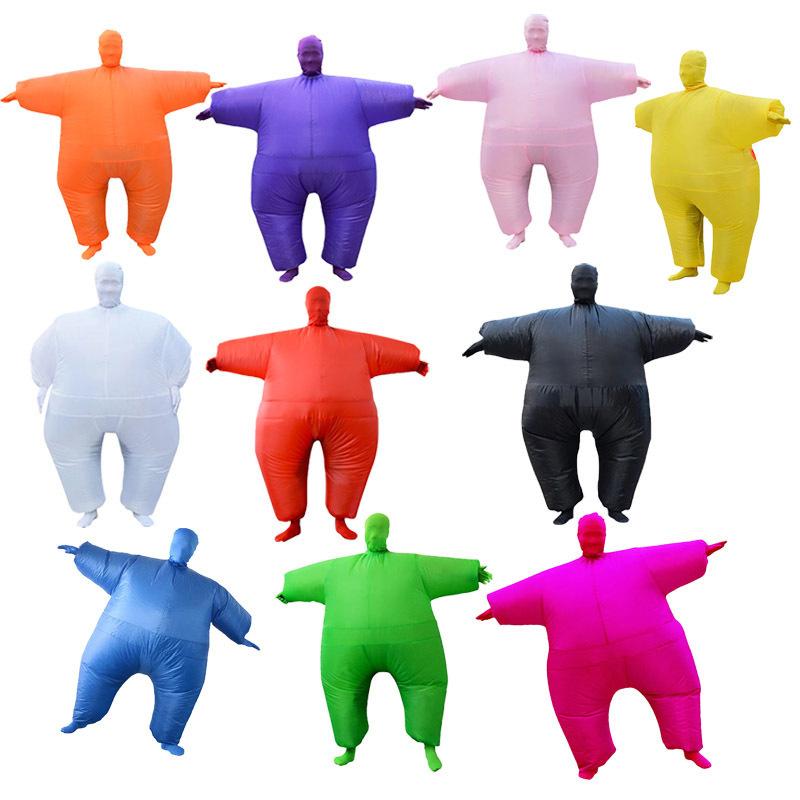Clothing Sumo Inflatable Wrestling Suit Ninja Halloween Party Cosplay Costume