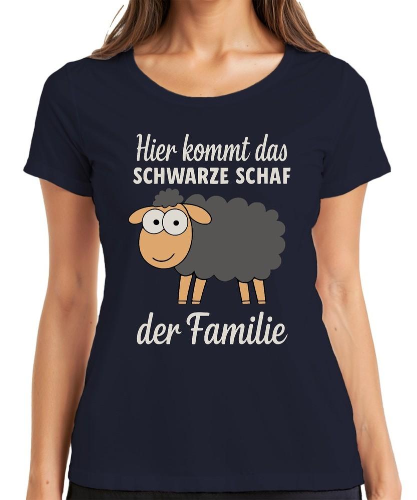 Here Comes The Black Sheep Of The Family Funny Stateunisext Saying Ladies TShirt S