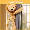 Childrens Curtain Tiebacks With Magnetic Lion Plush And Customizable Cartoon Animal For Window Holding
