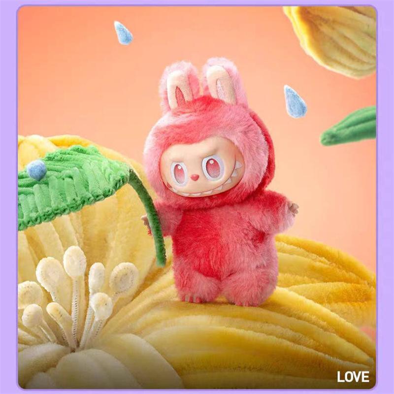 Cute Doll Plush Toys Bag Charm Doll Toys Children's Gifts Christmas Valentine's Day Gift LABUBU Plush Toy