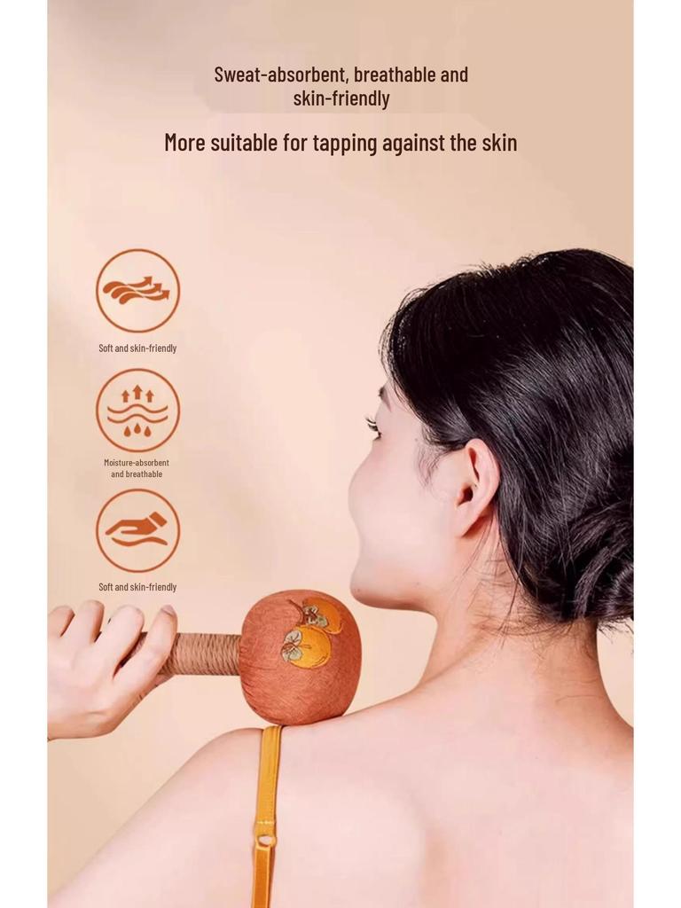 Mugwort Meridian Tapping Handmade Health Hammer for Full-Body and Cervical Spine Massage