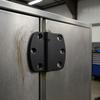 PowderCoated Door Hinge with VibrationDamping Strip HeavyDuty for Modified Vehicles, Control