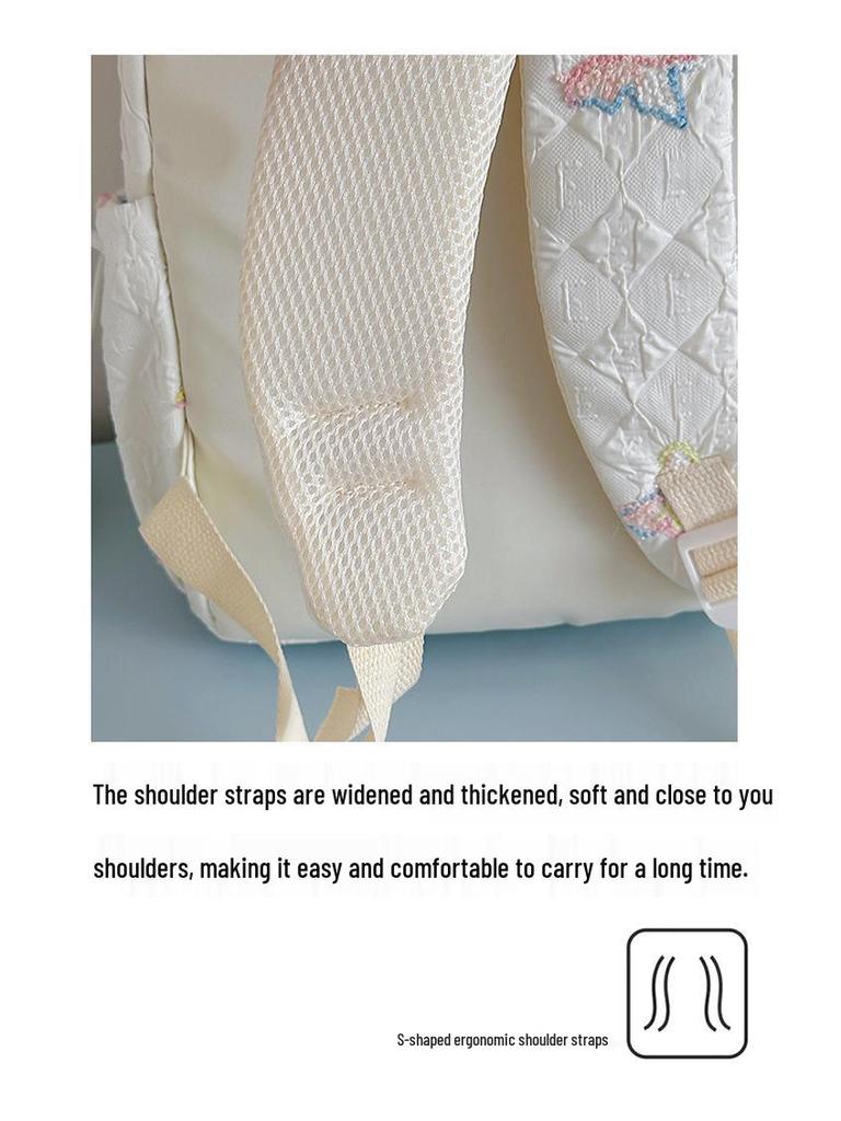 Japanese-Style Large Capacity Schoolbag for Girls - Versatile Backpack for College, High School, and Junior High Students