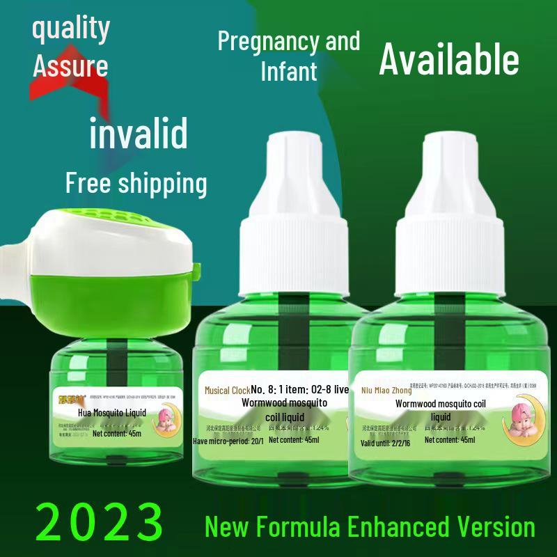 

Электрический отпугиватель комаров без запаха для младенцев, беременных женщин и семей. 1 Bottle Refill Only