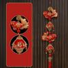 Reusable New Year Ornaments Creative Chinese Knot Hanging Spring Festival Decoration Pendant  Gifts