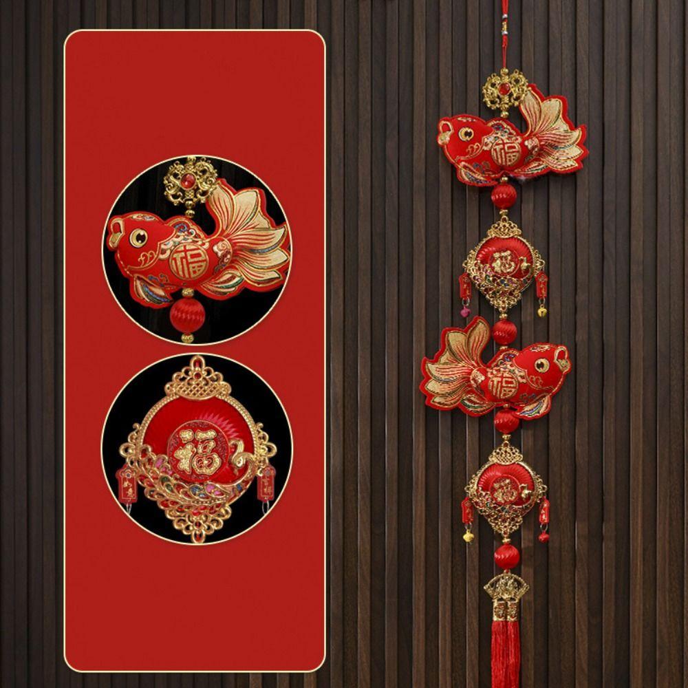 Reusable Spring Festival Decoration Pendant Traditional Chinese Knot Hanging  Living Room
