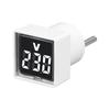 LED Square Voltmeter 220V/230V Voltmeter Portable Voltage Measurement Monitor