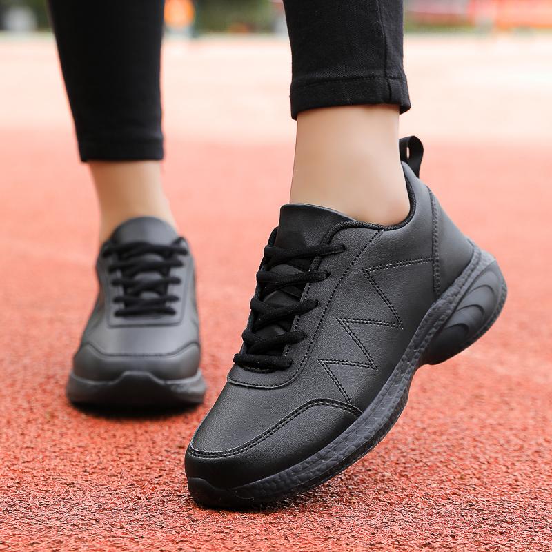 New Women Casual Shoes Simple Black Shoes Comfortable Walking Shoes Wear-resistant And Lightweight Women Shoes Sneakers