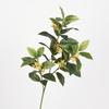 Artificial Osmanthus Tree Branches with Leaves for Hotel and Model Room Decor